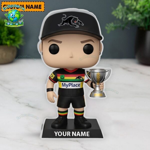 NRL Penrith Panthers Trophy Acrylic Block Plaque
