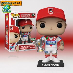 NRL St George Dragons Trophy Acrylic Block Plaque