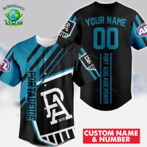 Port Adelaide Power AFL Baseball Jersey