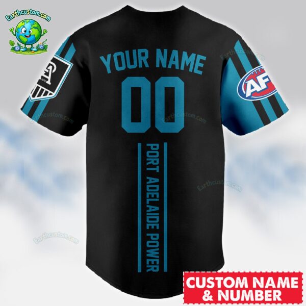 Port Adelaide Power AFL Baseball Jersey