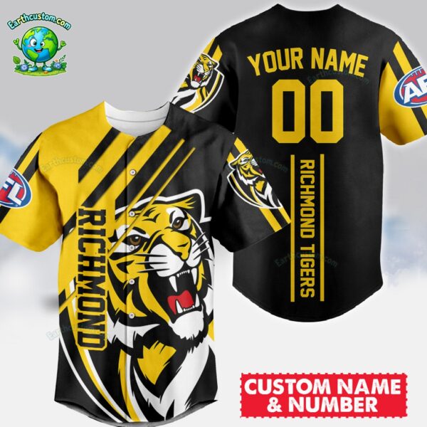 Richmond Tigers AFL Baseball Jersey