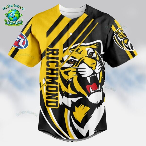 Richmond Tigers AFL Baseball Jersey