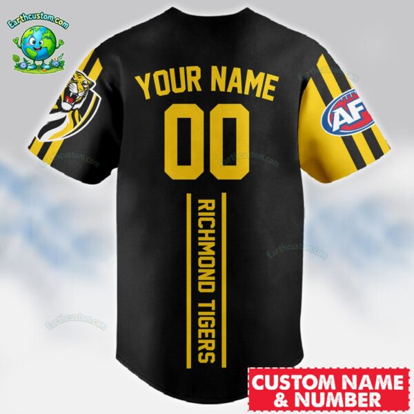 Richmond Tigers AFL Baseball Jersey