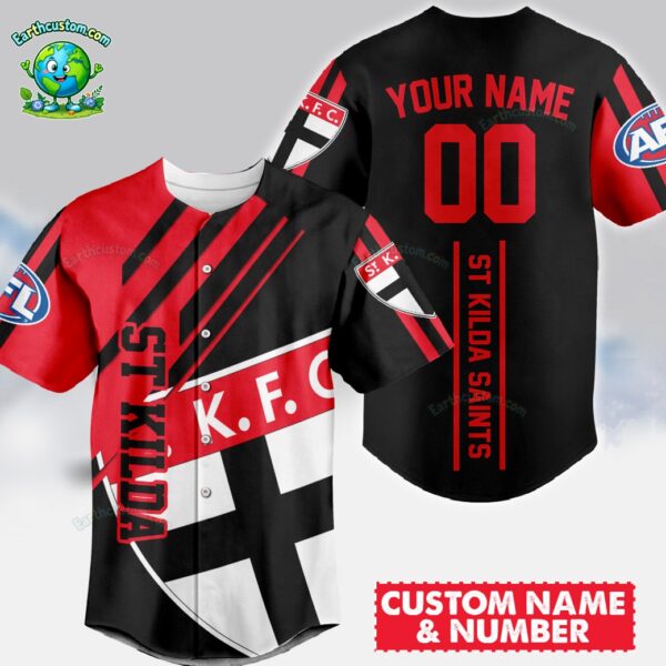 St Kilda Saints AFL Baseball Jersey