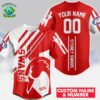West Coast Eagles AFL Baseball Jersey