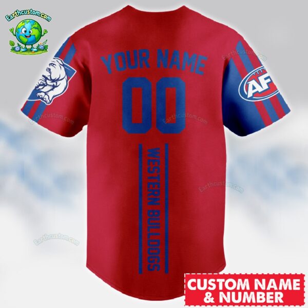 Western Bulldogs AFL Baseball Jersey