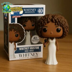 Whitney Houston 40th Anniversary Pop Figure Doll