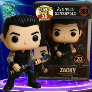 Zacky Avenged Sevenfold Pop Figure Doll