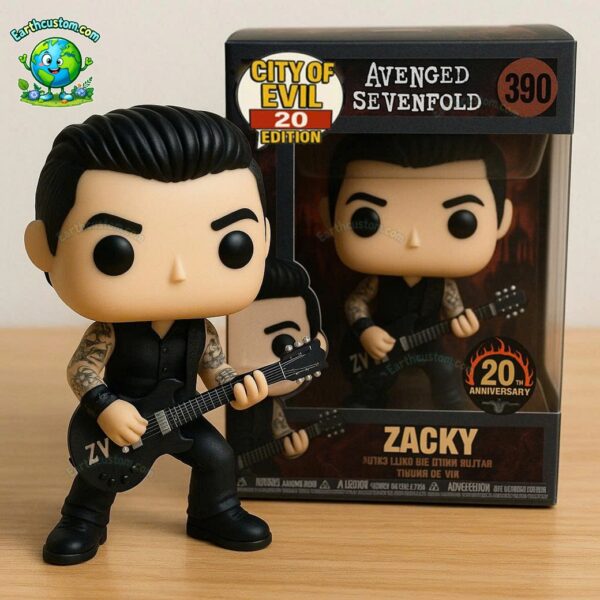Zacky Avenged Sevenfold Pop Figure Doll
